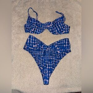 SKATIE - Croc Patterned Bikini Set
